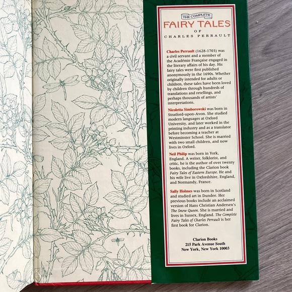 VINTAGE Fairy Tale book Charles Perrault Complete - Picture 8 of 8